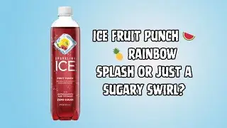 Sparkling Ice: Fruit Punch