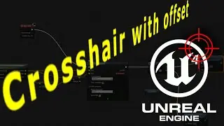ue4 : Crosshair with offset