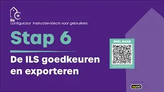 Stap 6 Goedkeuren en exporteren