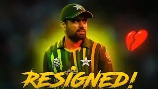 Babar Azam Resigned from Captaincy 💔● Farewell Edit 😓