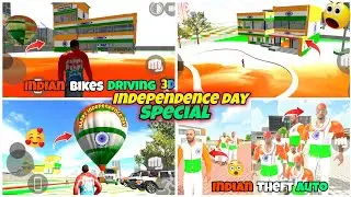 Indian Bike Driving 3D | Independenceday City Cheat Code| Top Character| Indian Theft Auto | Special