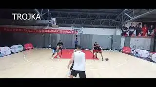 UB practice - Nemanja Barac - trojka offense, spacing -16.04.2024.