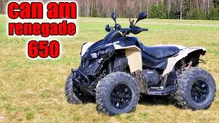 Mein neues QUAD! - Can am Renegade 650 (Erster Eindruck und Testfahrt)