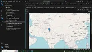 Create an Interactive Map Using Python Folium | Add Markers