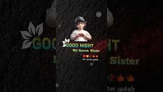 🥀🏵️&hearts;️Good Night Sister&hearts;️🥀🍁