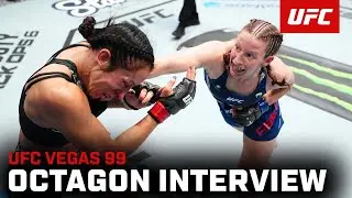 Elise Reed Octagon Interview | UFC Vegas 99