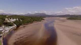 Portmeirion and Ynys Gifftan Drone 4K Version