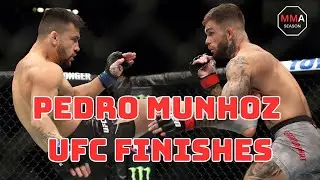 Pedro Munhoz UFC Finishes - #ufc #ufc299 #mma #pedromunhoz #fightnight #highlights #bantamweight