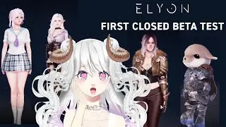 Female Character Customization Elyon | First Closed Beta Test