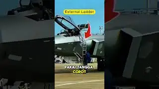 Jet Tempur 15 Kaki vs Tangga Kecil