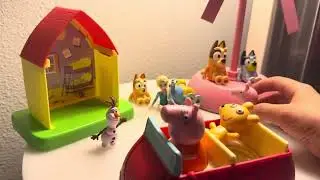 Peppa pig, frozen and Bluey&rsquo;s World 