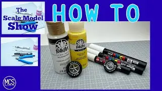 How To add lettering to 3D printed tires - 2 methods for new or weathered look
