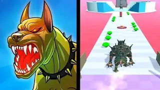 Dog Evolution Run 3D🐕&zwj;🦺🐕Gameplay All Levels [Android, Ios]
