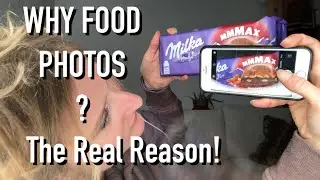 ED habit: taking food photos = mental hunger sign.