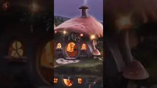 Another mushroom hobbit home in the enchanted forest ✨️🍄🏠 #enchantingsounds #ambientsounds #relaxing