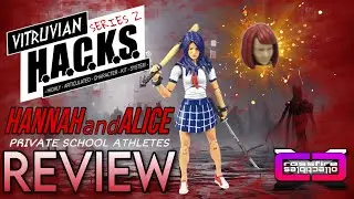 cXc Vitruvian H.A.C.K.S. Series Z HANNAH and ALICE Private School Athletes Figure Review