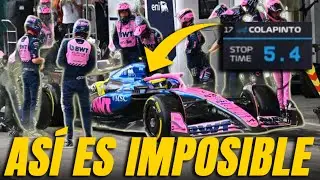 &iquest;COLAPINTO ATRAPAR&Iacute;A A GASLY CON UN BUEN PITSTOP? ALPINE FALLA DE NUEVO (Y HAMILTON PUDO ARRUINARLE)