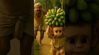 monkey, farmer and elephant emotional story 😭