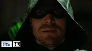 Green Arrow Delivers A Message Of Hope To The City Scene | Arrow 4x01