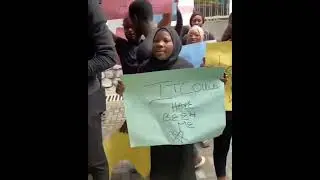 House Officers At Lagos Hospital Stage Protest After Colleague Falls To Death In Elevator Accident