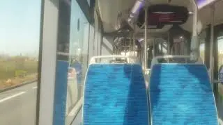 [IMAG'IN] Iveco Urbanway 18 Hybride N°113 ligne 4 : Ajaccio -) C.Cial La Francaise