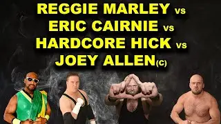 PWA Wrestling: Hardcore Hick v EZE Eric Cairnie v Reggie Marley v Pure Wrestling Champion Joey Allen