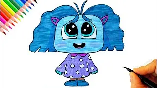 Ters Yüz 2 Gıpta Çizimi - How To Draw Envy - Inside Out 2 Drawing - Ters Yüz 2 Çizimleri  İnside Out