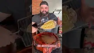 Truta espalmada feita na churrasqueira