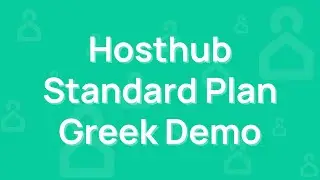 Hosthub Standard Plan - Greek Demo
