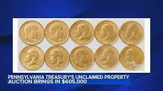 Pennsylvania Treasury property auction brings in more than $600,000