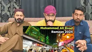 Ramzan Iftar Minara Masjid Mohammad Ali Road 2024 #PakistaniReaction