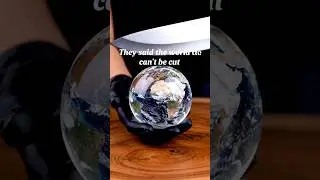 Crystal World 🌍 knife cutting ASMR sound #ai #aiart #asmr #satisfying #relaxing #asmrsounds #shorts