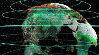 Digital Planet Earth - footage, Copyright Free Videos, free download 4k, 30-seconds loop