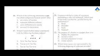 KPSEA 2025, CAS KNEC questions and answers, creative arts and sports revision #music #Education 