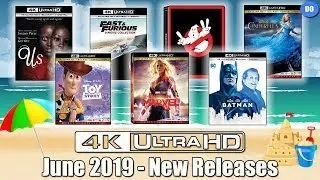June 2019 4K Ultra HD Blu-ray New Releases | Best Buy SteelBook & Target Exclusive