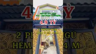 Nh&agrave; 2 Tầng Hẻm Xe Hơi Nguyễn Duy Cung P12 G&ograve; Vấp &ndash; Full Nội Thất &ndash; 4.9 Tỷ #nhagovap #bannhagovap
