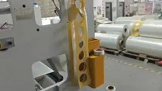 Fiberglass tape coating machine