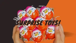 ASMR Kinder Joy Eggs Unboxing | Magic Castle Toys Reveal | 12 Minutes