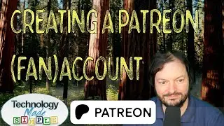Creating a Patreon account (as a fan)