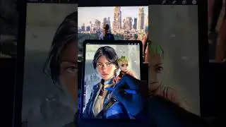Adding lighting✨ to a Drawing- Fallout☢️ and🌱