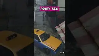 GTA V Crazy Taxi Madness 😂 | Impossible to Control This Thing! #gta #gtafunny #gtashorts