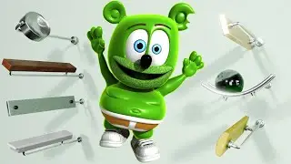 The gummy bear song on different instruments