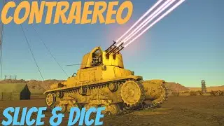 4K UHD-War Thunder Tanks-Contraereo-Fun With a Gun(s)-Gameplay, Tips, and Brief History