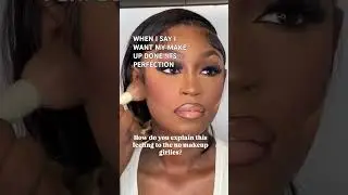 Flawless Make up!Prom  #blackgirlmakeup #flawlessmakeup #makeupgoals