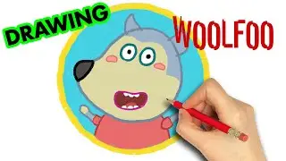 how to draw Wolfoo | Art Therapy