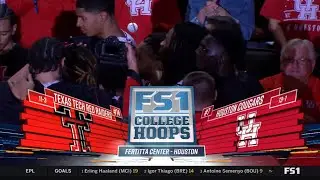 FS1 College Hoops intro | 14 Texas Tech @ 7 Houston | 1/6/2026