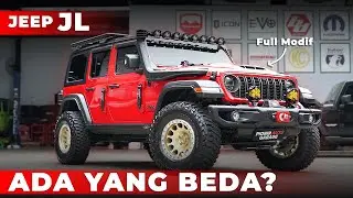 MODIFIKASI JEEP WRANGLER RUBICON JL KONSEP OVERLAND CAMPING! FULL AKSESORIS PREMIUM DAN JADI GAGAH!