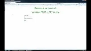 VARIABLE TYPE POST ET GET EN PHP