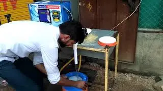 Indusmate Water ATM live demo on site