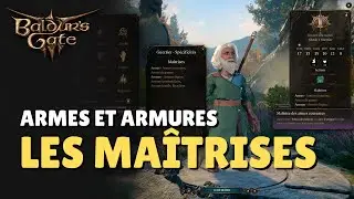Maîtrises des armes et des armures - Baldur's Gate 3